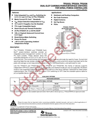 TPS2226DB datasheet  